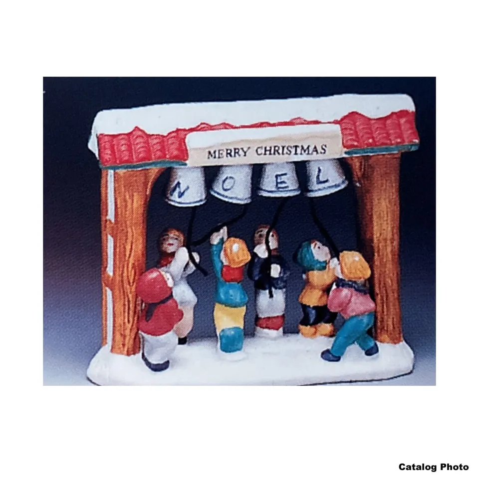 lemax-bell-ringers-sonneurs-de-cloches-pour-village-miniature image 1