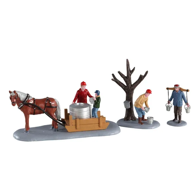 lemax-maple-syrup-season-figurine-village-de-no-l image 1