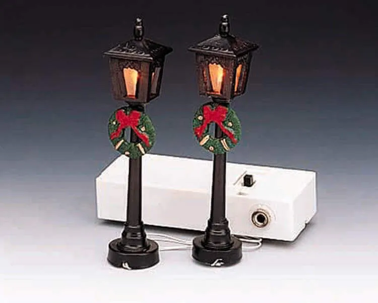 lemax-lampadaire-de-rue-10-cm-lot-de-2-accessoires-lumineux image 1