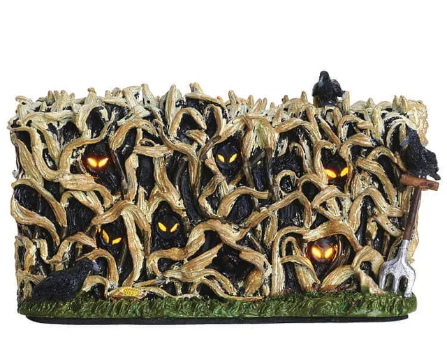 lemax-creepy-corn-row-champ-de-ma-s-hant-lumineux-halloween image 1