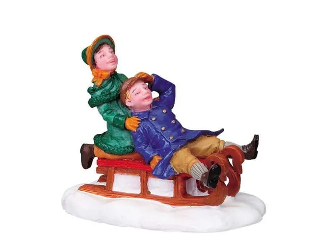 lemax-victorian-sled-tra-neau-miniature-village-de-no-l image 1