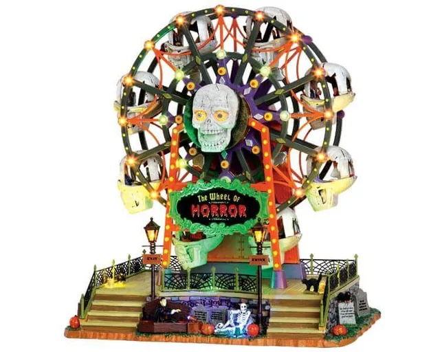 lemax-the-wheel-of-horror-man-ge-miniature-spooky-town-anim image 1