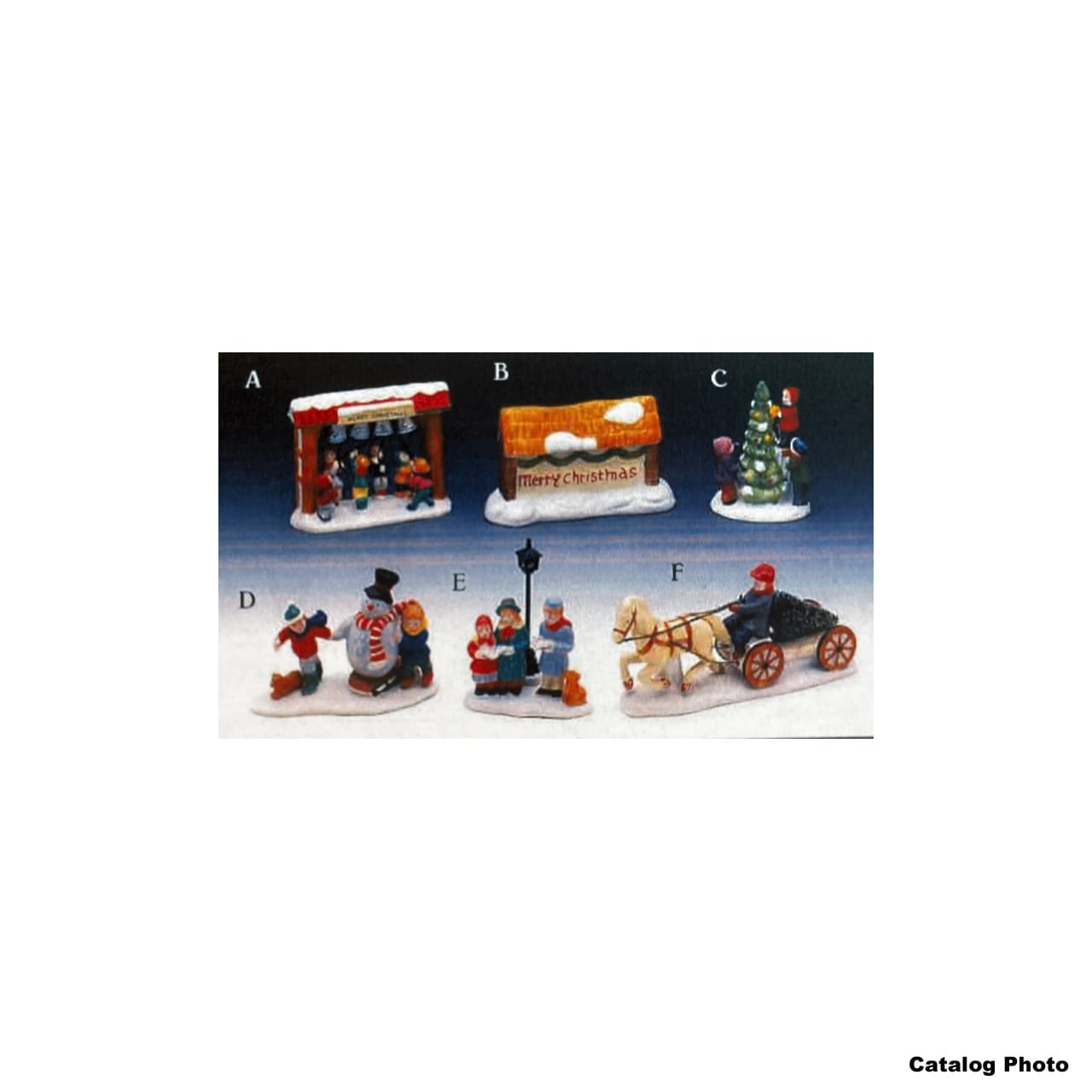 lemax-signboard-panneau-indicateur-village-miniature image 1