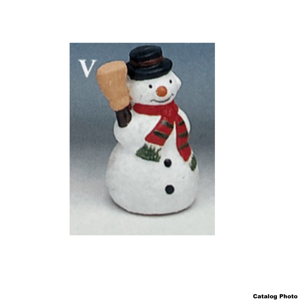 lemax-general-products-snowman-bonhomme-de-neige-miniature image 1