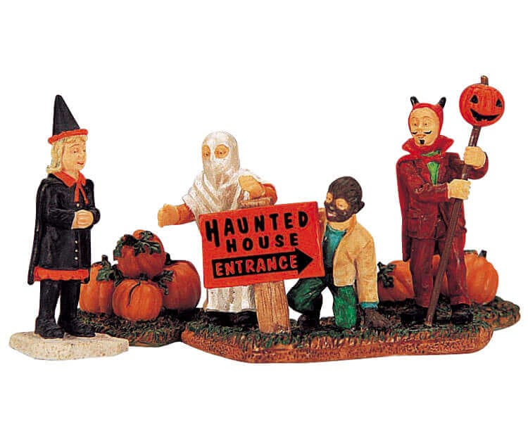 lemax-haunted-house-visitors-figurine-spooky-town image 1