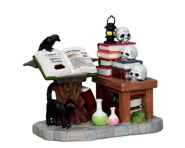 lemax-warlock-s-workshop-atelier-du-sorcier-spooky-town image 1