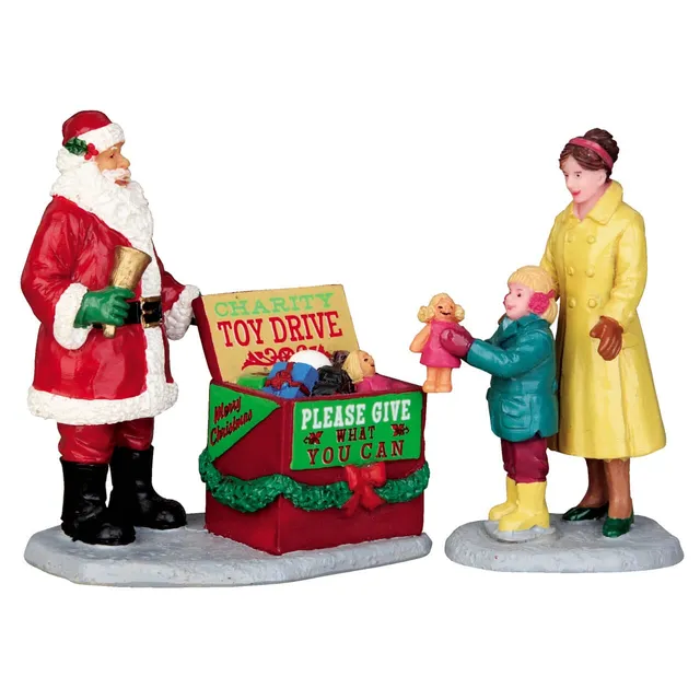 lemax-a-season-of-giving-set-of-2-duo-figurines-miniatures-de-no-l image 1