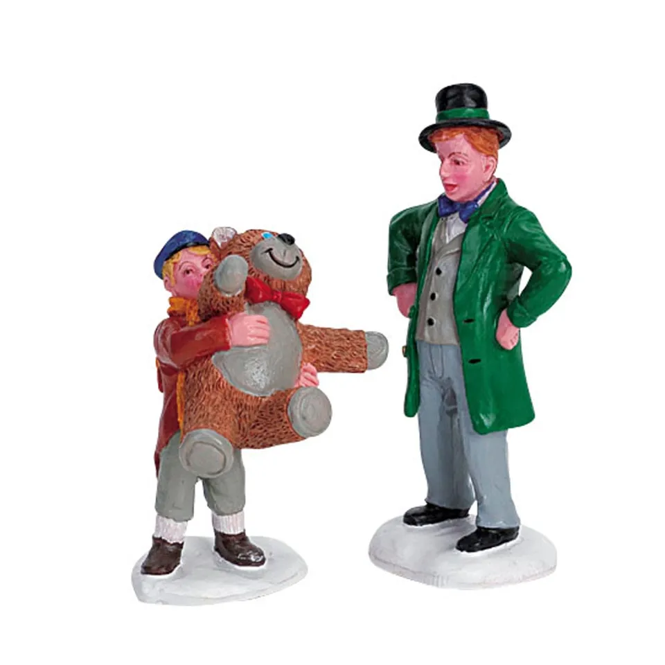 lemax-my-new-teddy-bear-figurine-miniature-village-de-no-l image 1