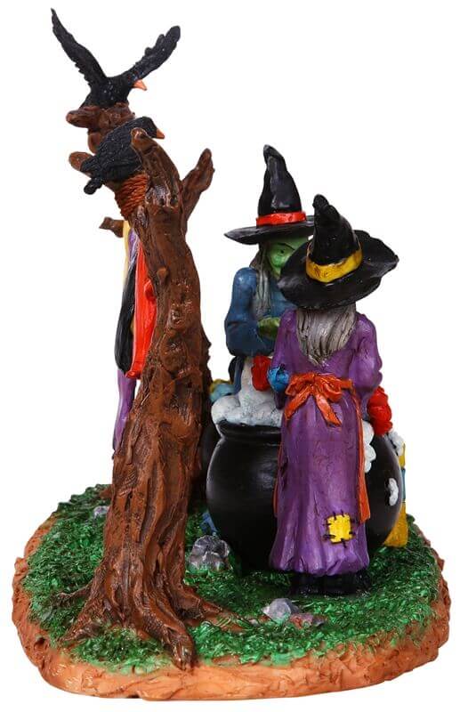 lemax-witches-laundry-day-figurine-spooky-town-halloween image 2