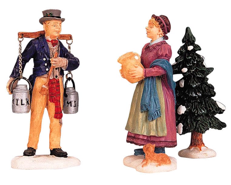 lemax-christmas-morning-delivery-figurine-livraison-de-no-l-village-miniature image 1