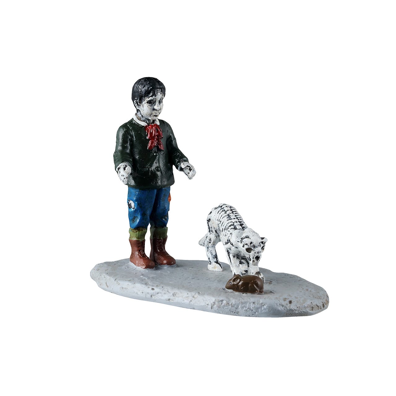 lemax-creepy-cat-chat-squelette-spooky-town image 1