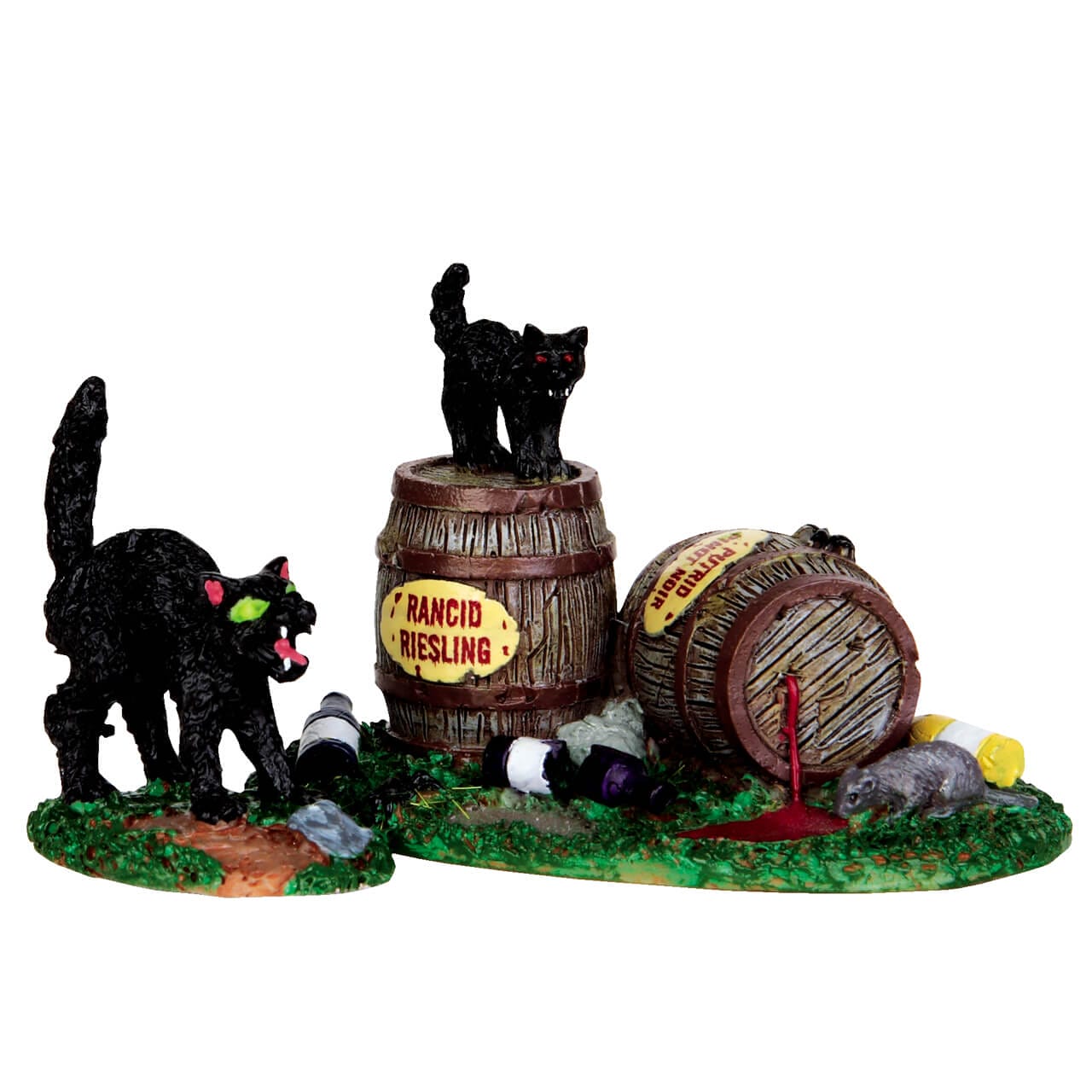 lemax-wine-barrels-set-of-2-accessoires-tonneaux-miniatures image 2