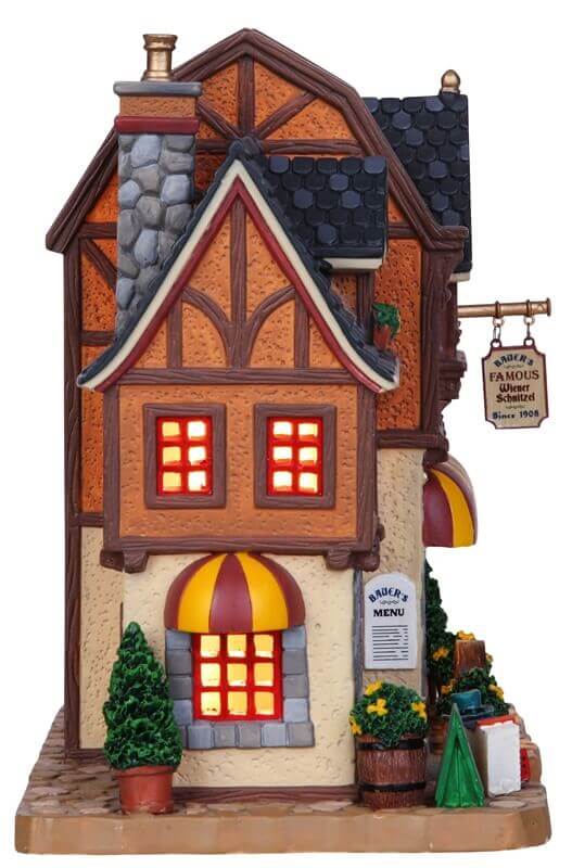 lemax-bauer-s-wiener-schnitzel-haus-maison-miniature image 3