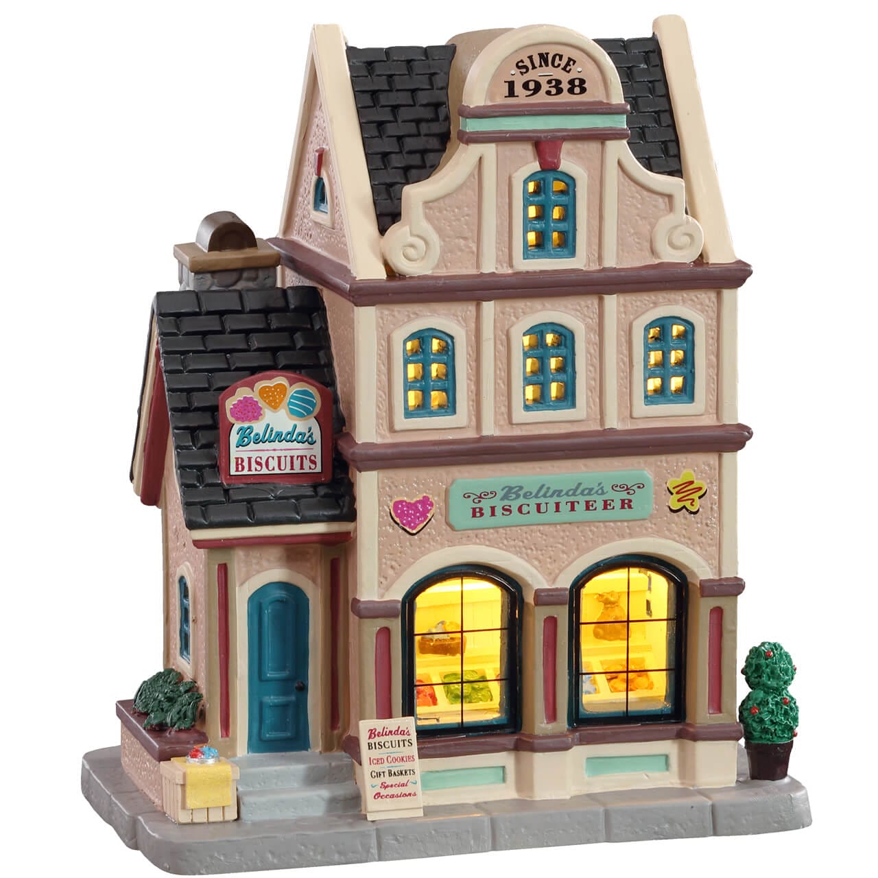 lemax-belinda-s-biscuiteer-boutique-sucr-e-lumineuse-caddington image 1