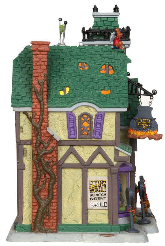 lemax-pets-potions-maison-lumineuse-spooky-town image 2