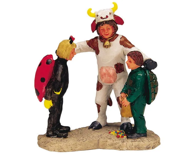 lemax-lady-bug-cow-turtle-figurines-animaux-spooky-town-halloween image 1