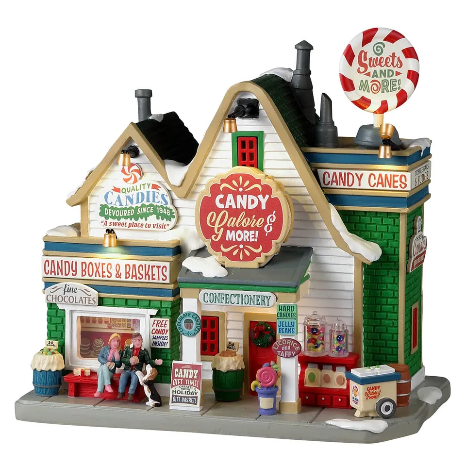 lemax-candy-galore-more-confiserie-lumineuse-harvest-crossing image 1