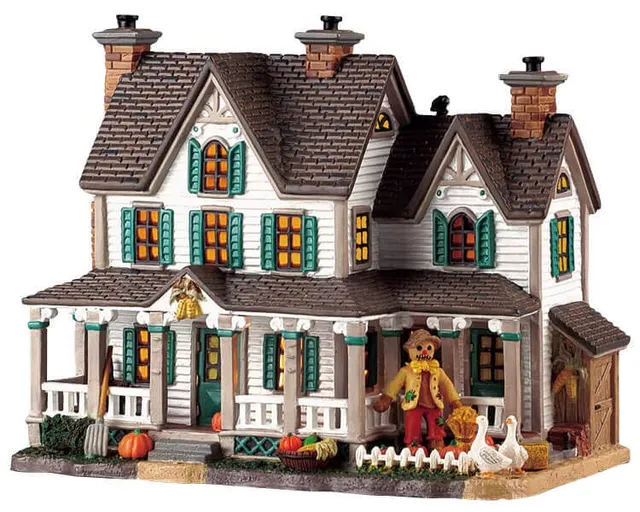 lemax-harvest-home-maison-miniature-lumineuse-village-automne-no-l image 1