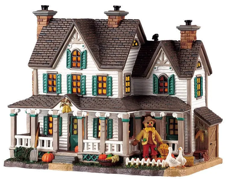 lemax-harvest-home-maison-miniature-lumineuse-village-automne-no-l image 1