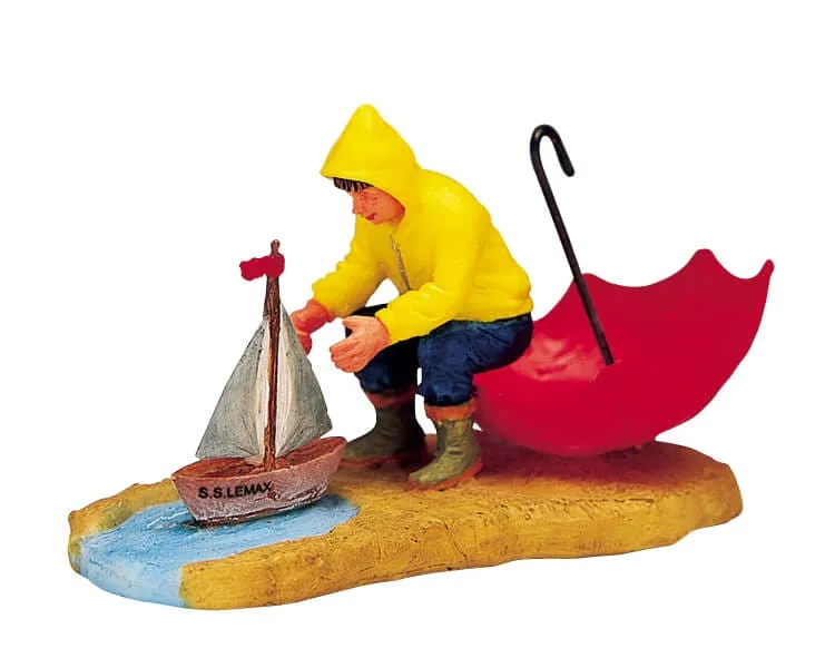 lemax-maiden-voyage-barque-miniature-de-village image 1