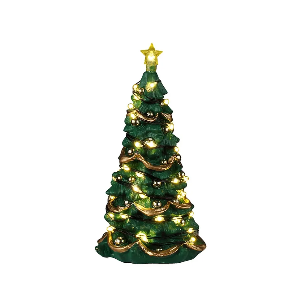 lemax-joyful-christmas-tree-clear-light-sapin-miniature-lumineux image 1