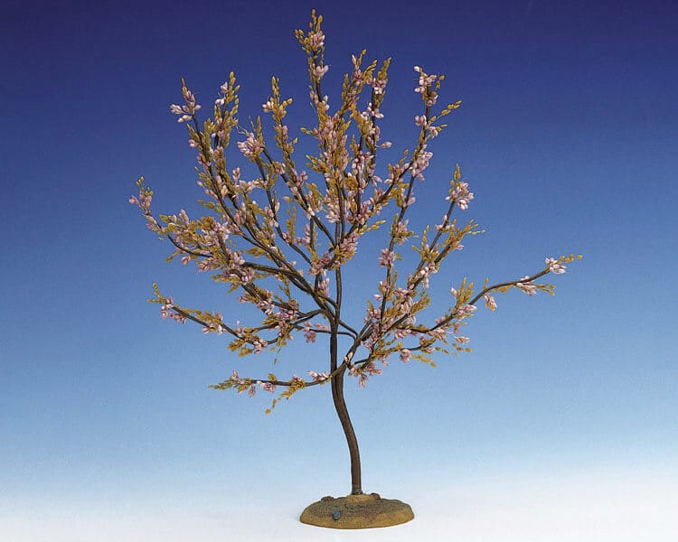 lemax-lilac-laurel-extra-large-sapin-miniature-stable image 2