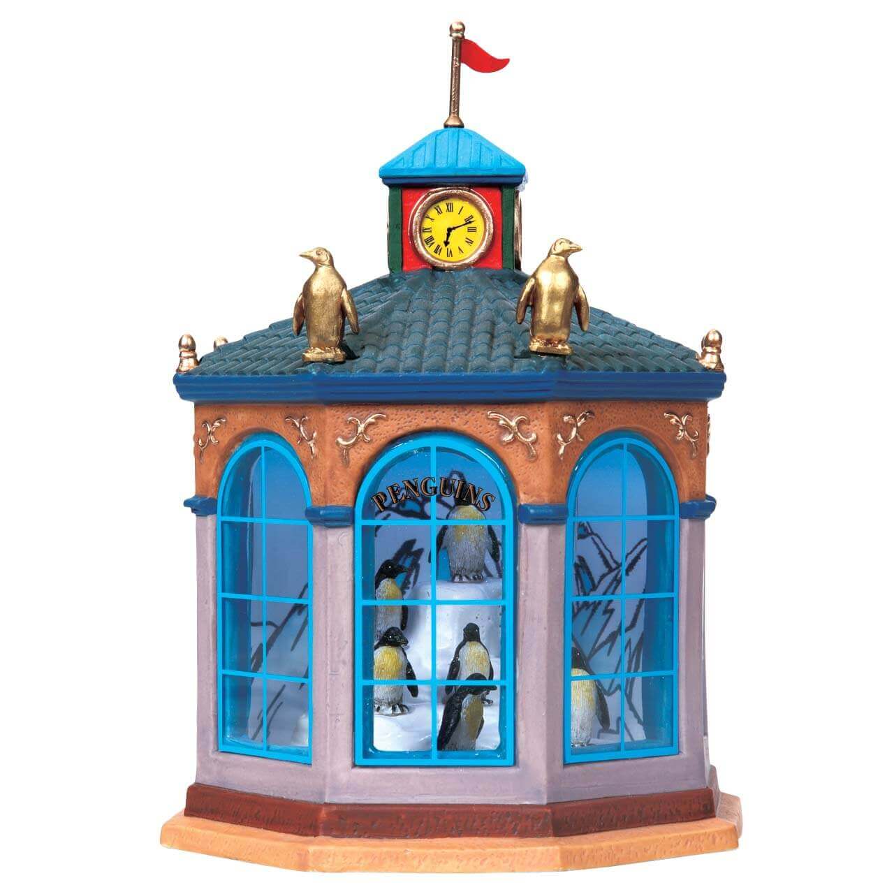 lemax-penguins-house-maison-pingouins-village-de-no-l image 1
