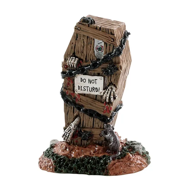 lemax-do-not-disturb-figurine-miniature-spooky-town-halloween image 1