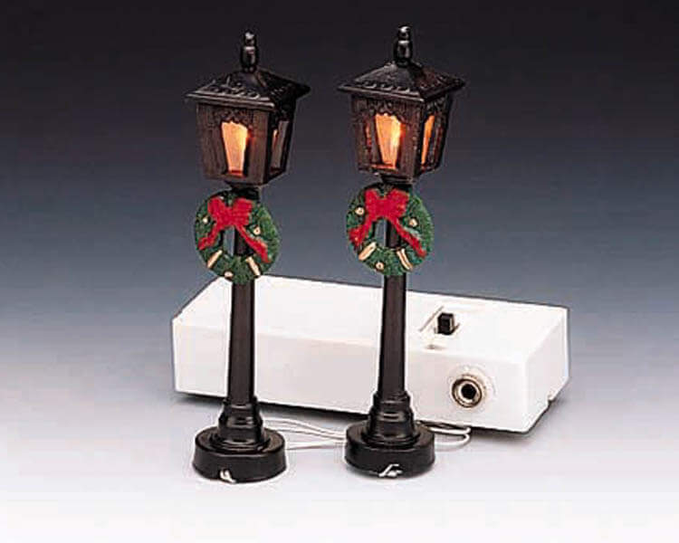 lemax-lampadaire-de-rue-10-cm-lot-de-2-accessoires-lumineux image 1
