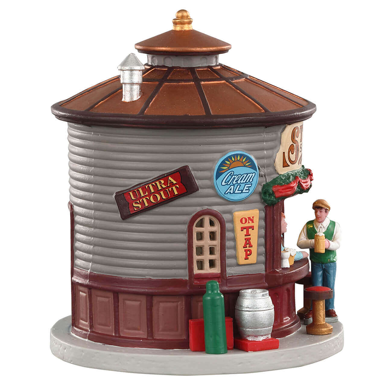 lemax-the-stout-shack-b-timent-miniature-santa-s-wonderland image 2