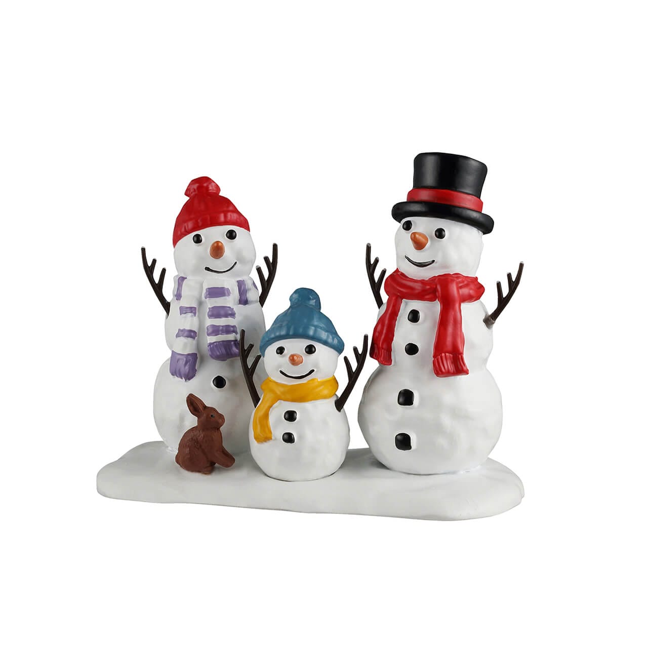 lemax-snowman-family-famille-bonhommes-de-neige-santa-s-wonderland image 1