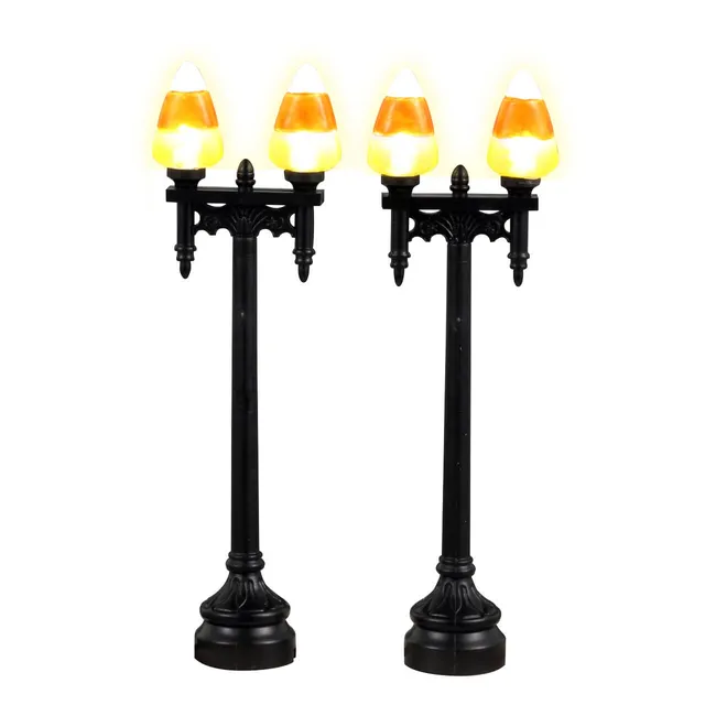 lemax-candy-corn-street-light-r-verb-res-halloween-spooky-town image 1