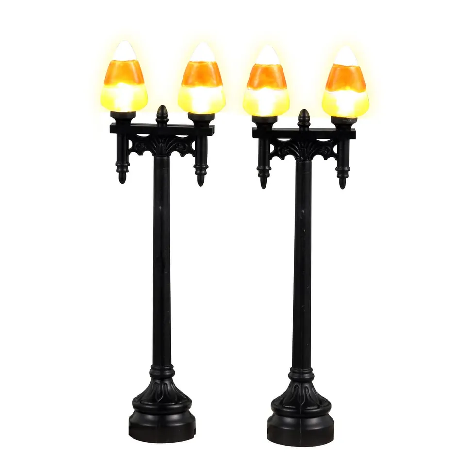lemax-candy-corn-street-light-r-verb-res-halloween-spooky-town image 1