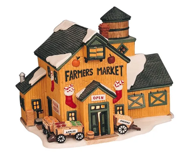 lemax-farmers-market-b-timent-village-de-no-l-lumineux image 1