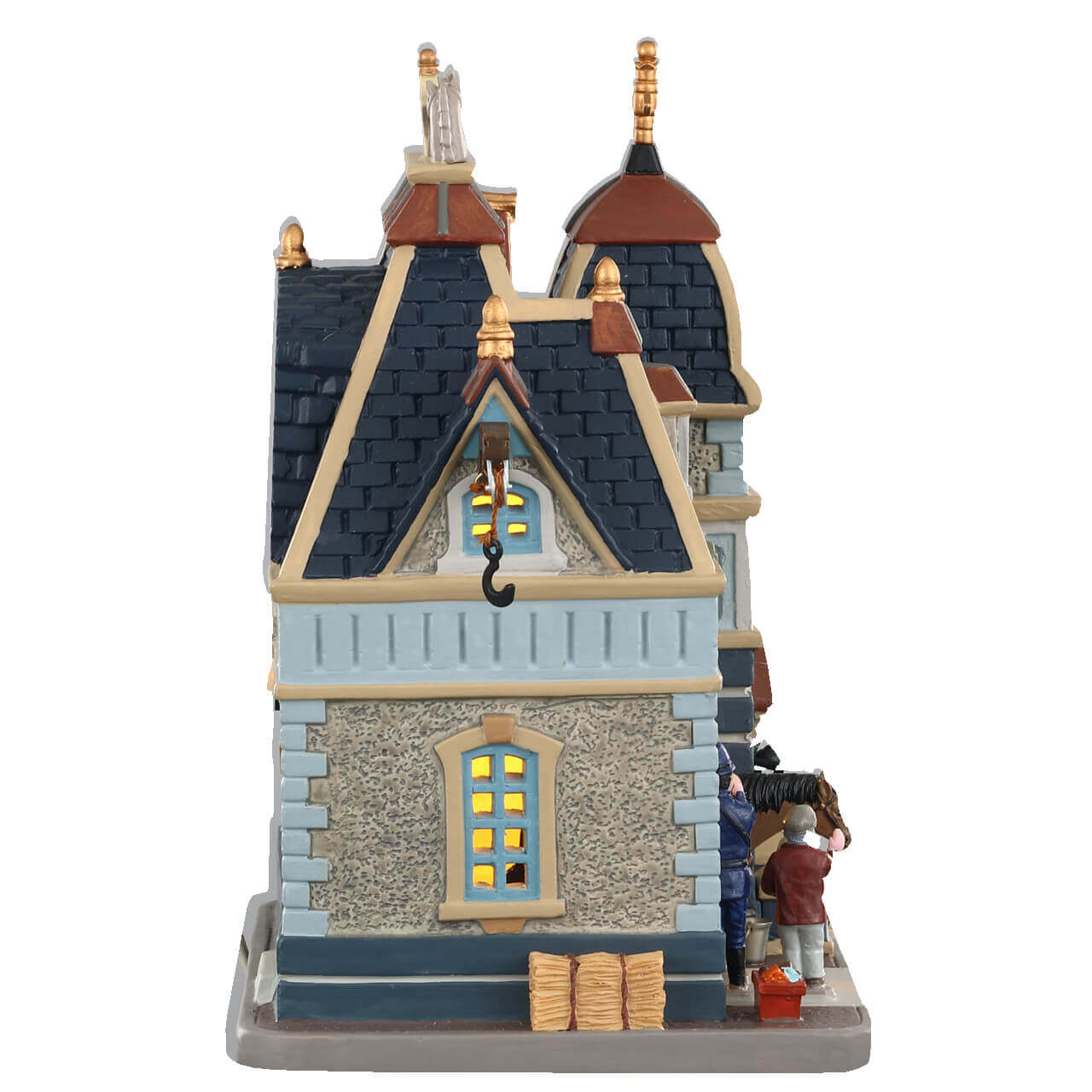 lemax-mounted-division-police-b-timent-lumineux-caddington-village image 2