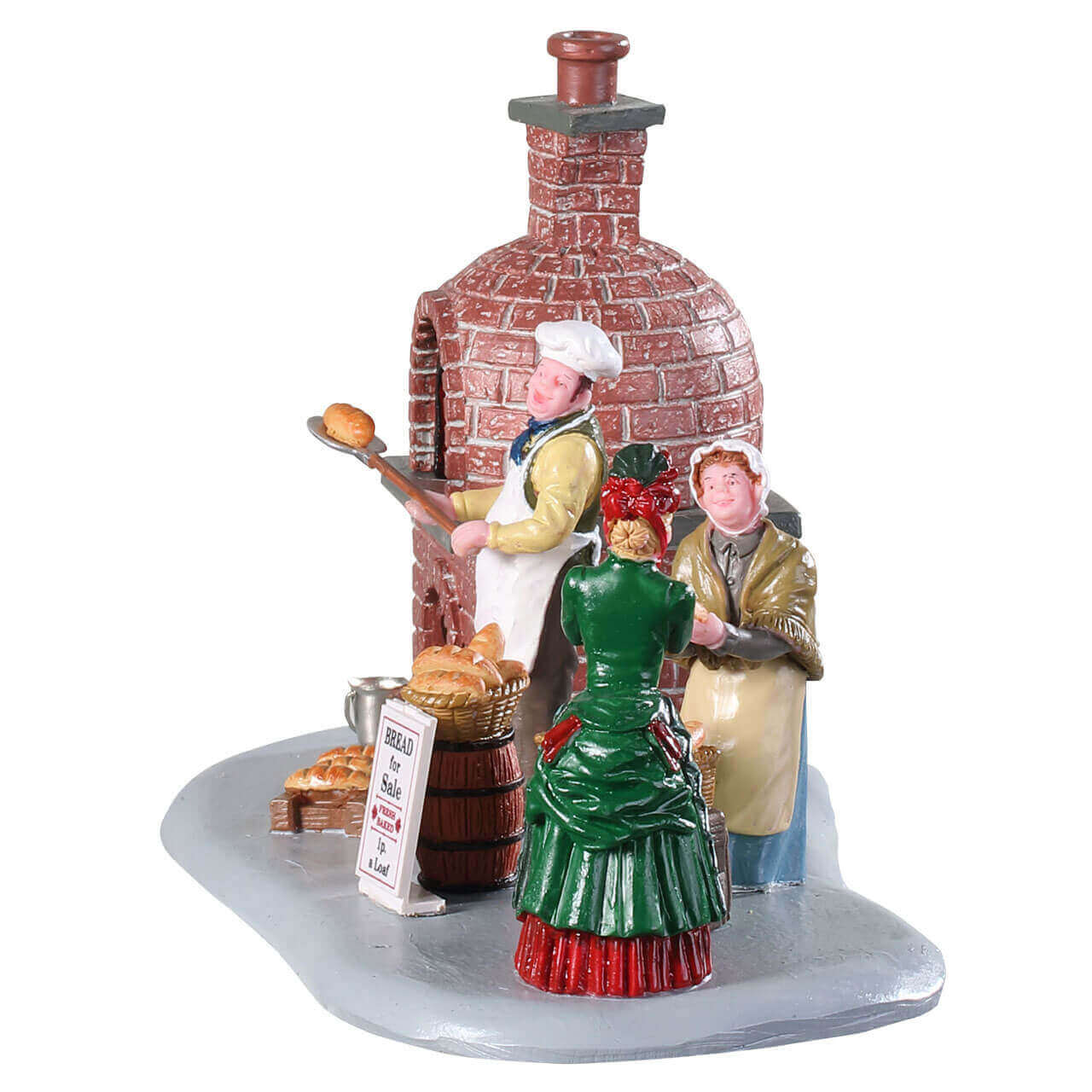 lemax-bread-bakers-boulangers-miniatures-village-caddington image 2