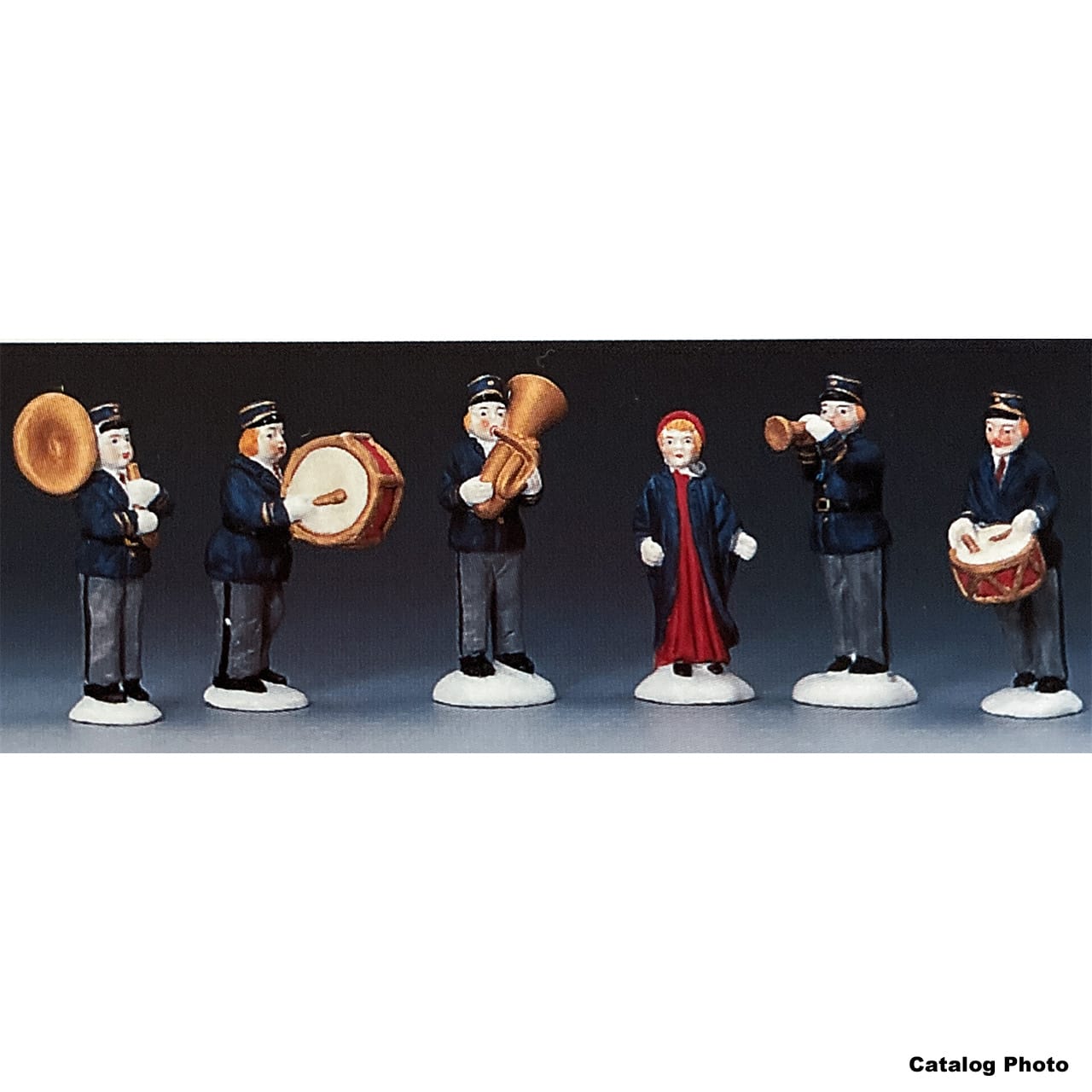 lemax-town-band-fanfare-miniature-de-village image 1