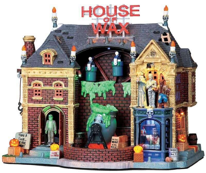 lemax-house-of-wax-maison-anim-e-spooky-town image 1