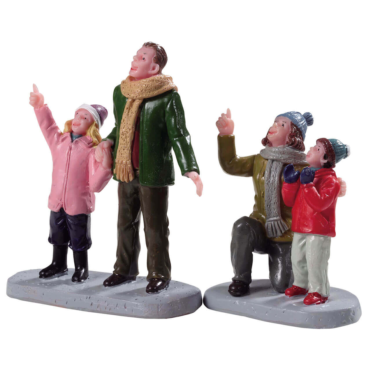 lemax-people-admiring-fireworks-figurines-village-de-no-l image 1