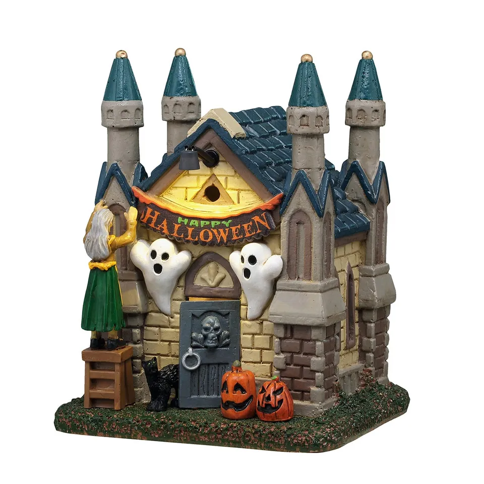 lemax-dreary-decorations-figurines-halloween-maison-hant-e image 1