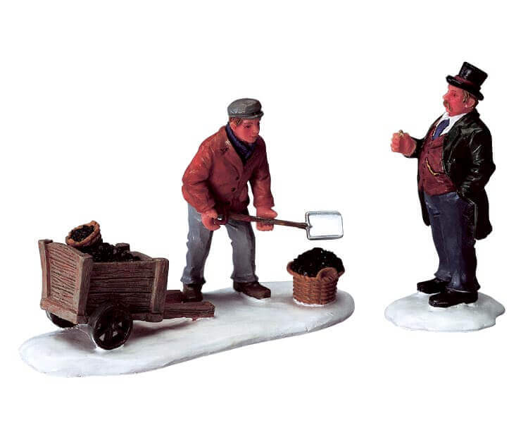 lemax-coal-man-figurine-livreur-de-charbon-miniature image 1