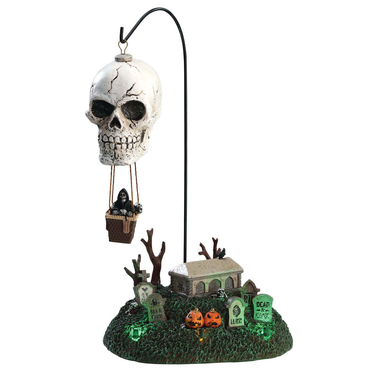 lemax-reaper-s-landing-man-ge-montgolfi-re-cr-ne-spooky-town image 1
