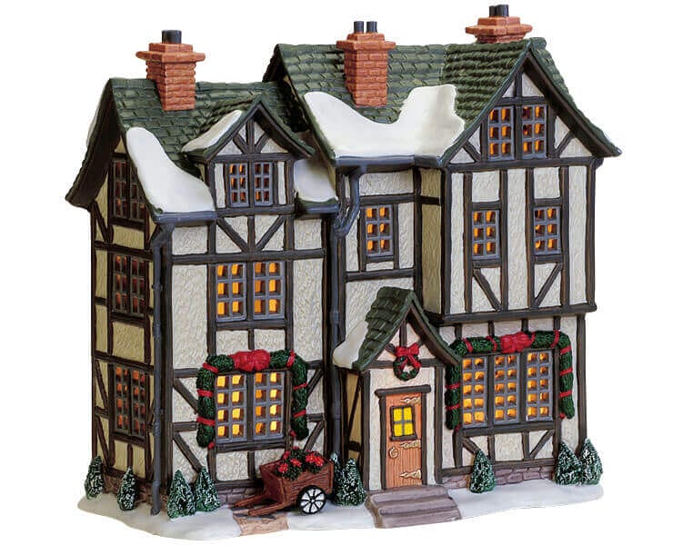 lemax-the-old-hall-b-timent-miniature-lumineux-village-de-no-l image 1