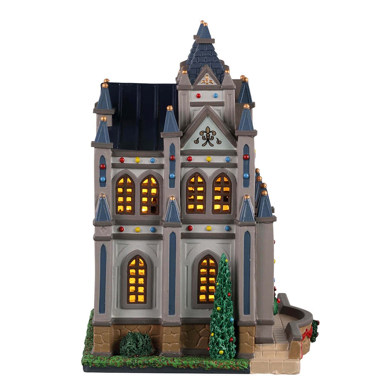 lemax-christmas-at-the-cathedral-cath-drale-miniature-lumineuse-village-de-no-l image 2