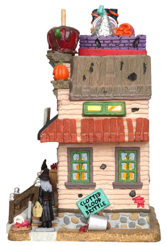 lemax-trick-or-treat-candy-shop-boutique-miniature-lumineuse-spooky-town image 2