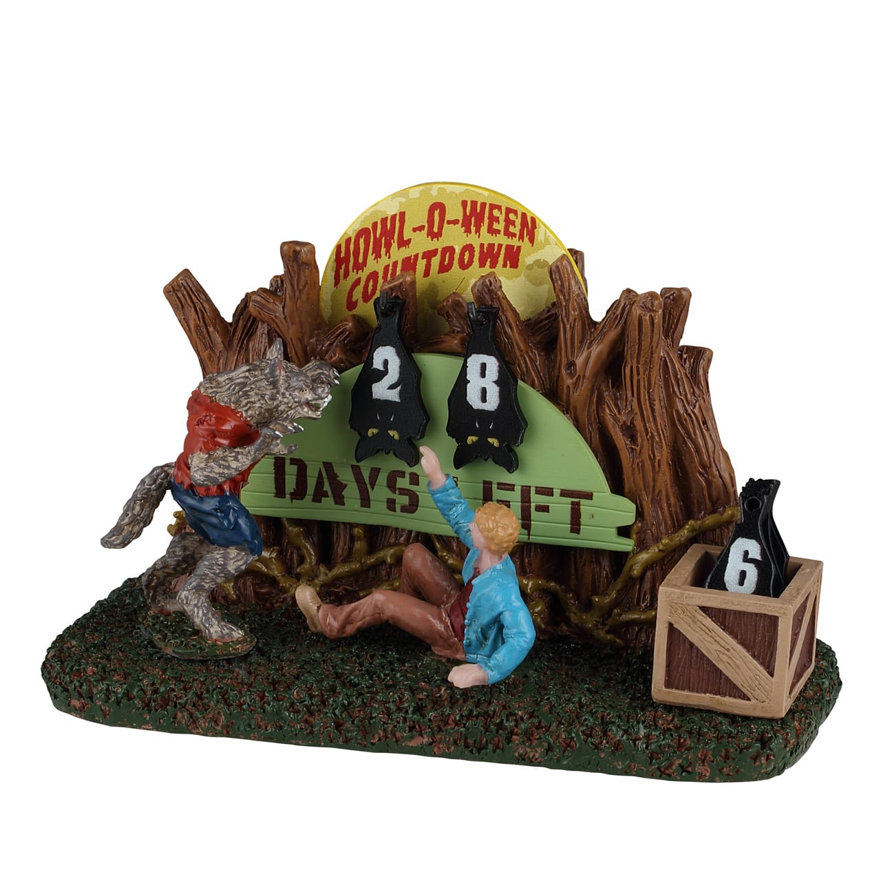 lemax-howl-o-ween-countdown-spooky-town-d-cor-compte-rebours-halloween image 5