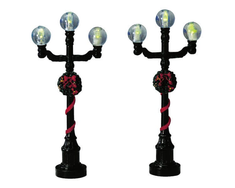 lemax-ball-street-lamp-lampadaire-boule-lumineux-de-village image 1