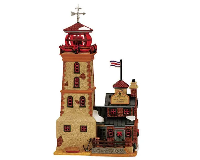 lemax-maritime-lighthouse-museum-b-timent-lumineux-village-de-no-l image 1