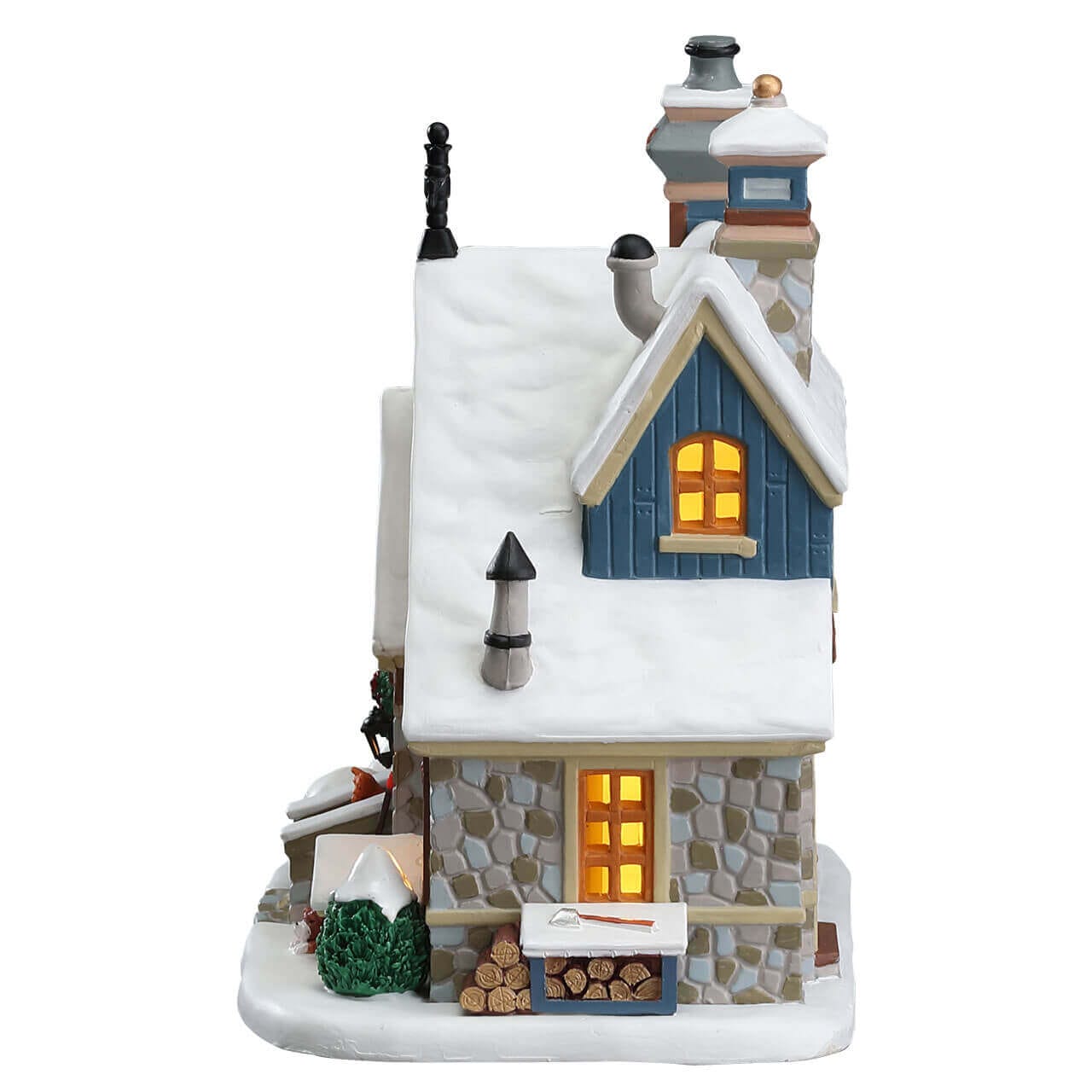 lemax-le-petit-manor-manoir-miniature-lumineux image 2