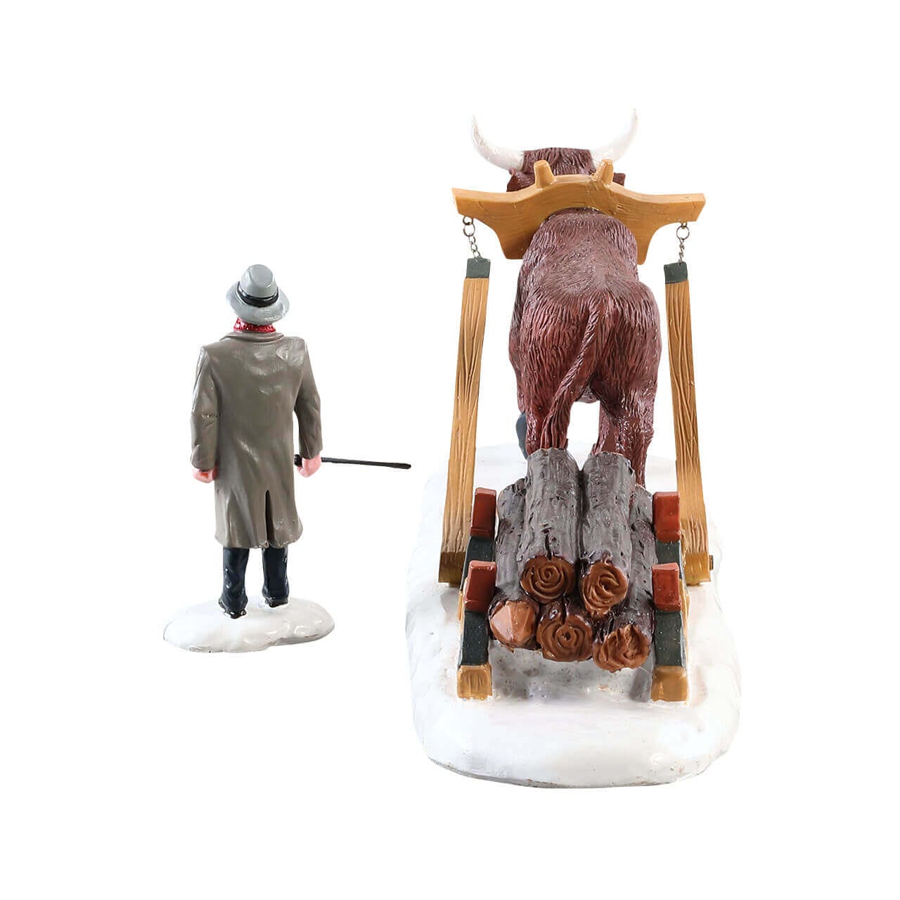 lemax-winter-wood-lot-arbres-miniatures-village-de-no-l image 2